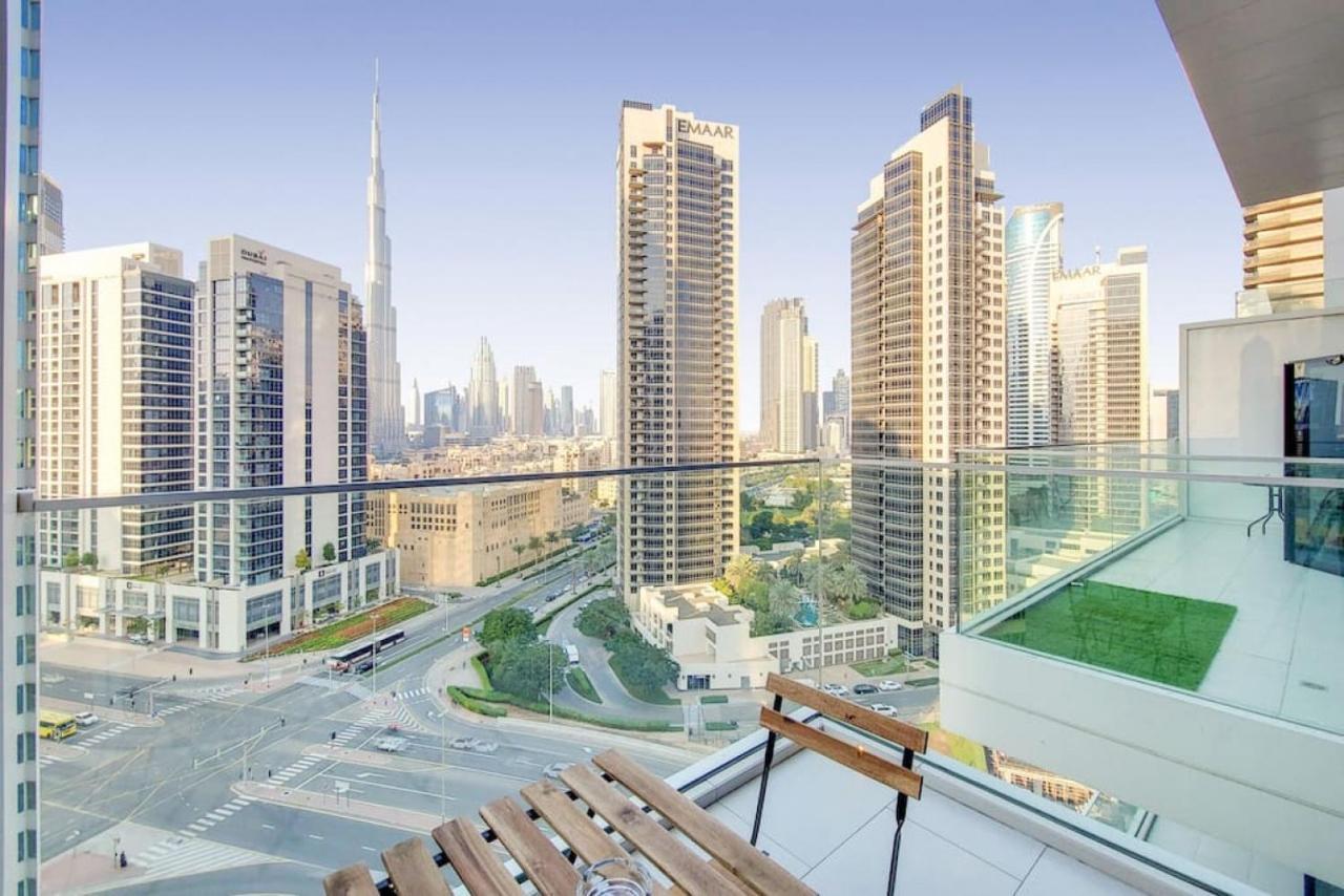 Marquise Square Tower, Business Bay - Bright Studio Dubai Eksteriør billede