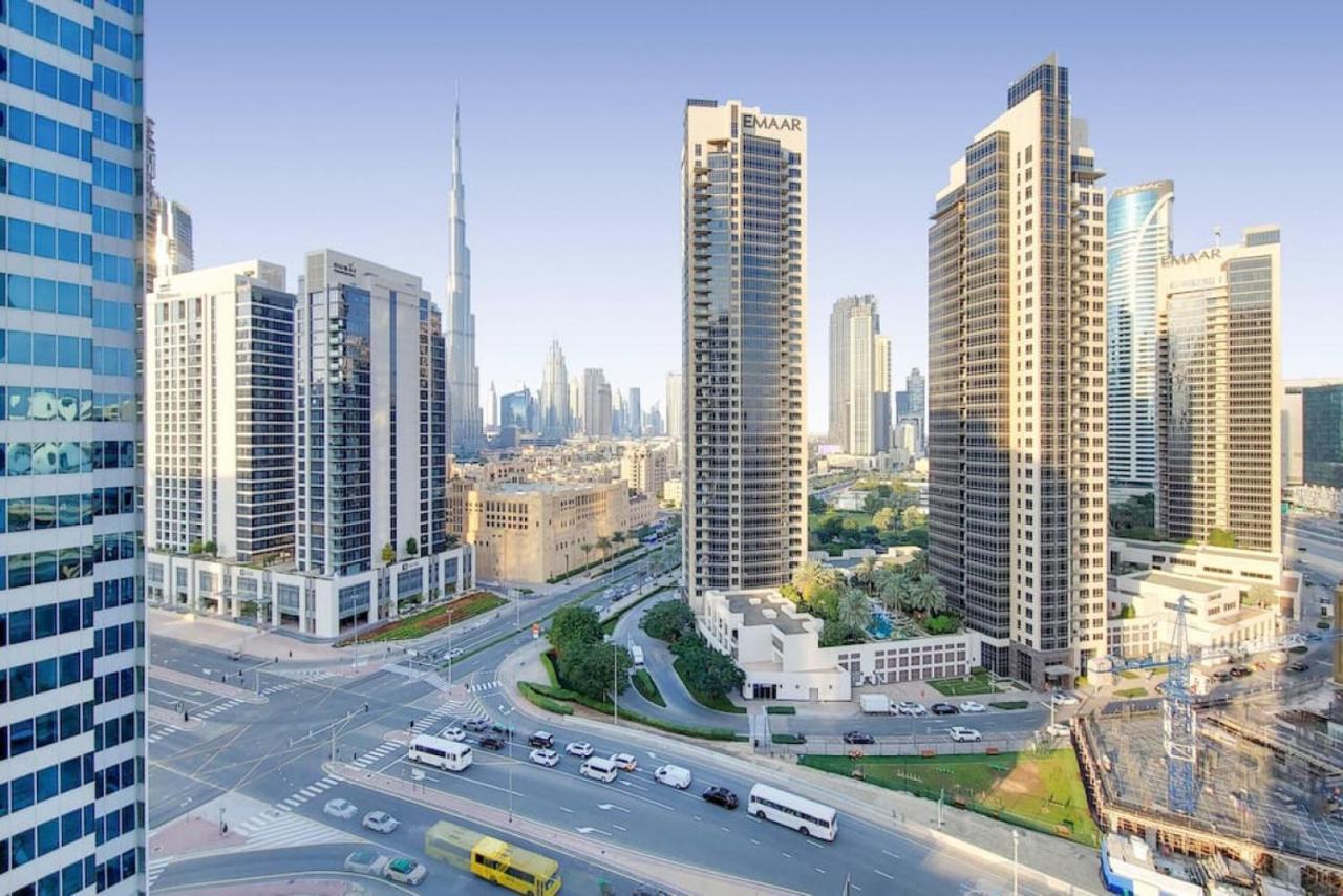 Marquise Square Tower, Business Bay - Bright Studio Dubai Eksteriør billede