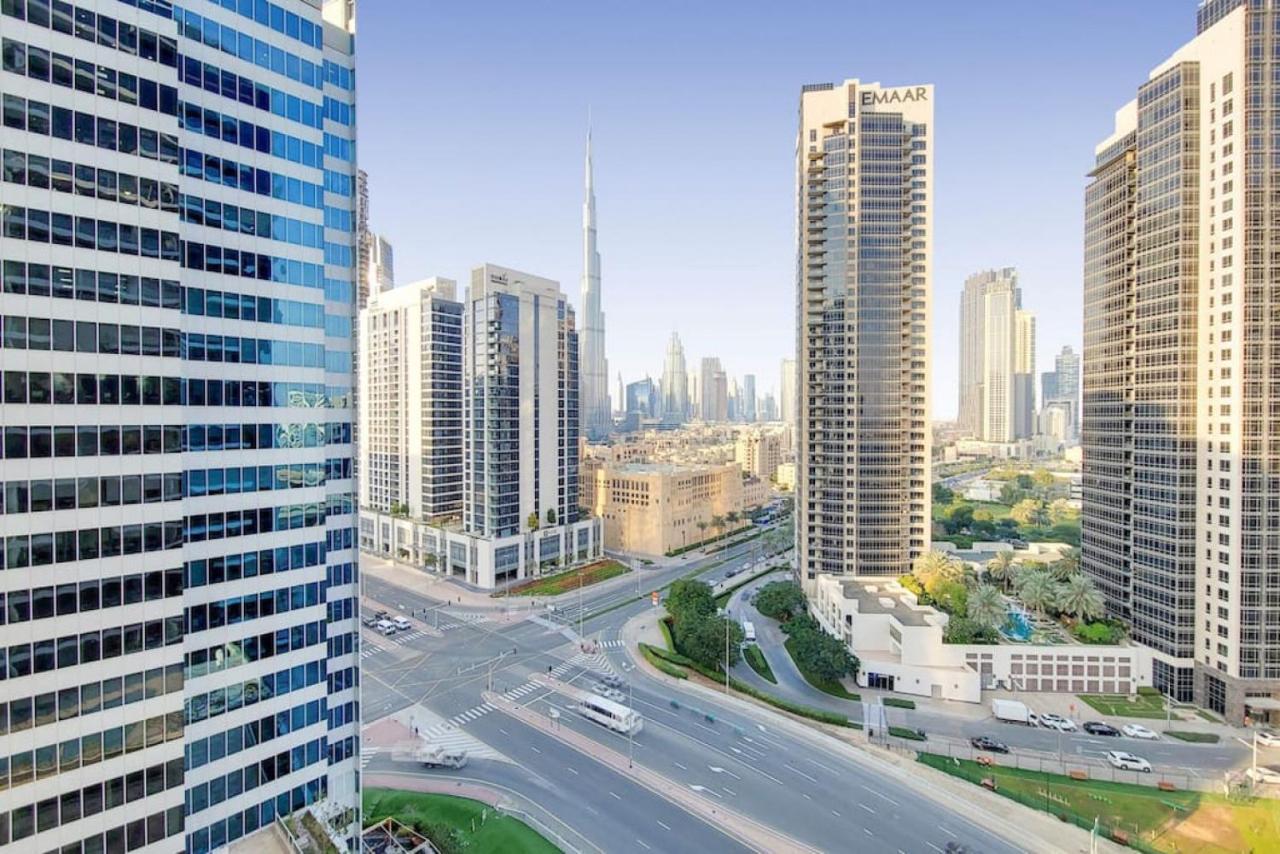 Marquise Square Tower, Business Bay - Bright Studio Dubai Eksteriør billede